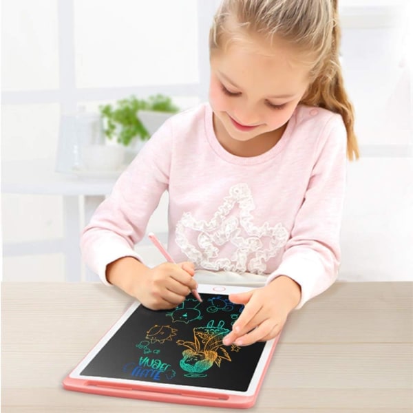 LCD Skrivetablet 8,5 Tommer Farverig, Magisk Tavle, Legetøj til Børn,
