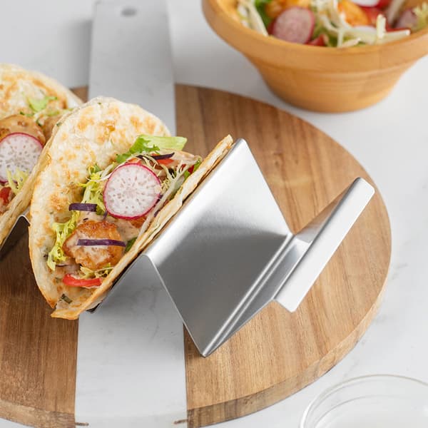 Tacoholder 2-pak - Tacostand i rustfrit stål