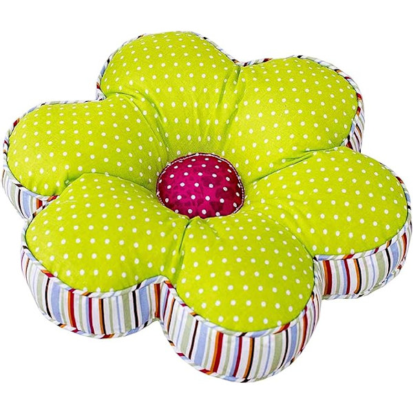 Blomformad kudde Blomformad stolsdynansittdyna Polka D