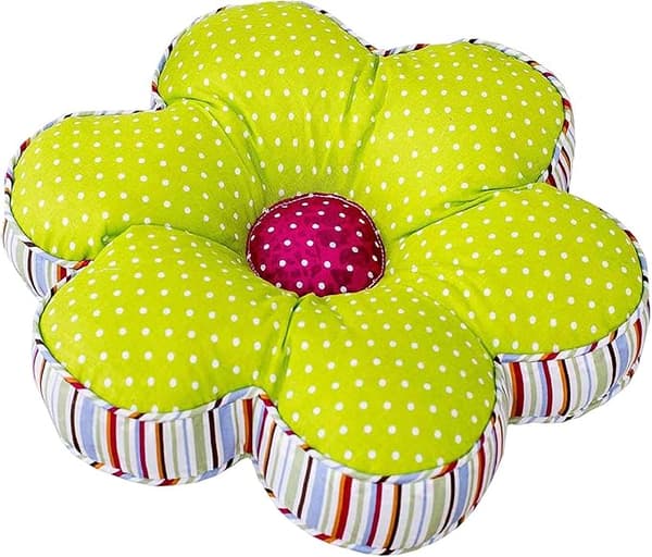 Blomsterformet pute Blomsterformet stol pute sete pute Polka D