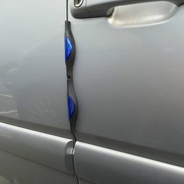 4 stk. bildörrskydd: Reflekterande bildörrskydd, dörrkant