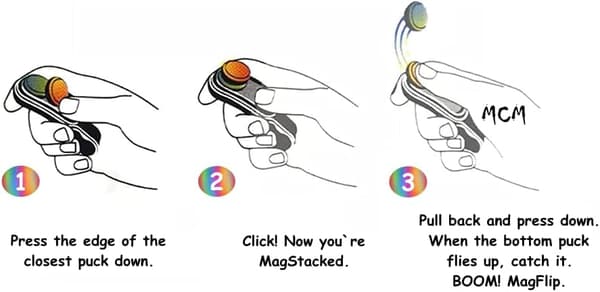 Fidget-legetøj Pop Up – Sjovt magnetisk legetøj til børn og voksne – Ny a