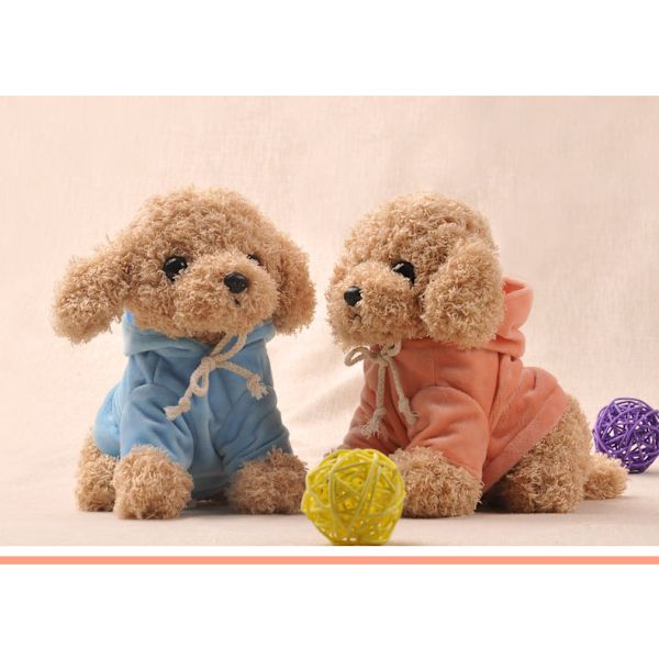 Pieni pehmoinen Labradoodle-pehmolelu, pehmoinen koiranpentu, 6,5 tuumaa