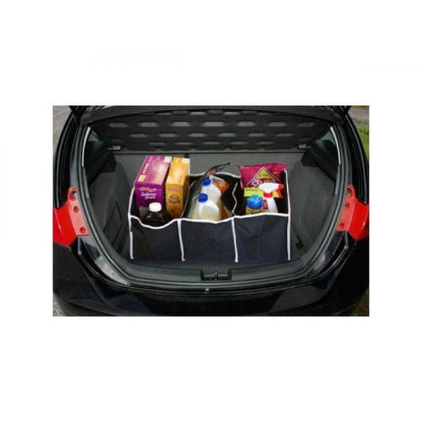Oppbevaring / Sammenleggbar Organizer for Bil - Camping Organizer Svart