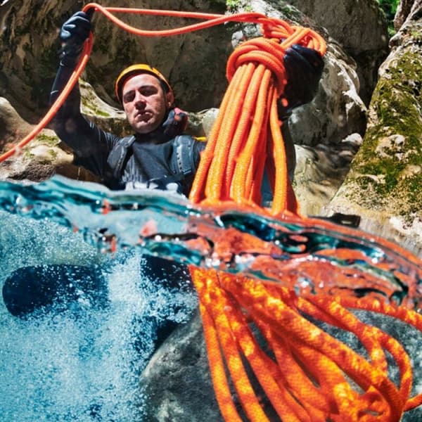 (30M) Klätterrep Multifunktionellt Paracord Sele Rep i Pol