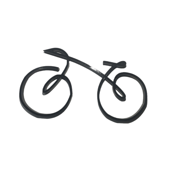 Akryl Minimalistisk sykkelskulptur Sykkelpynt Personlig，10