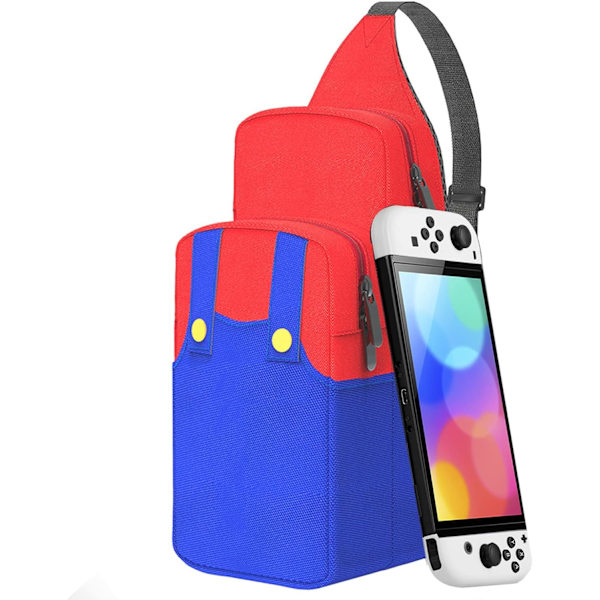 Söt reseväska för Nintendo Switch/Lite/OLED/Steam Deck, vattentät