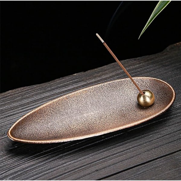 (Bronze) Bronze Metal Røgelseholder til Sticks, Røgelsespinde,