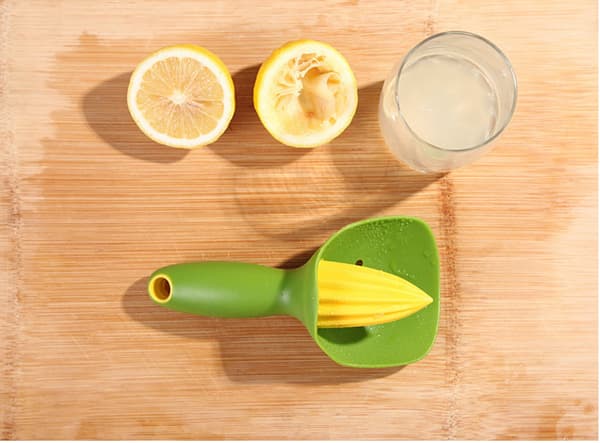 Citruspress med fröfilter - grön