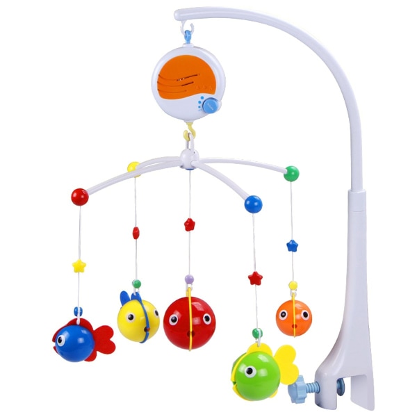 Baby Musical Crib Mobil, Baby Seng Dekoration Legetøj Hængende Rotat