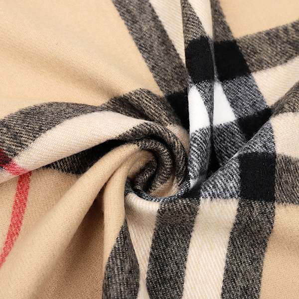 Tørklæde til mænd og kvinder Cashmere Halstørklæde Ternet Vintertørklæde Efterår S
