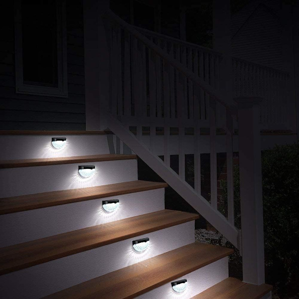 Aurinkokennoilla toimivat LED-aita- ja puutarhavalot, aurinkokäyttöiset langattomat ulko-LED-valot