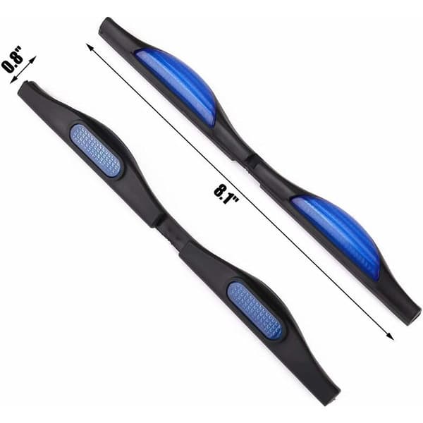 4 stk. bildörrskydd: Reflekterande bildörrskydd, dörrkant
