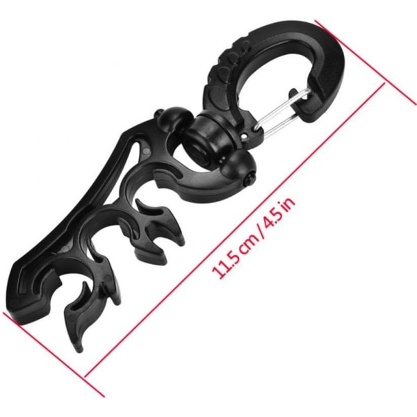 Dykkerslange, 2 farger dykkerslangeholder med dobbel BCD-plast