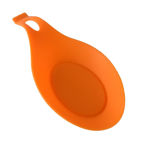 Set med 6 hopfällbara, halkfria silikonunderlägg, stretchbara/hopfällbara