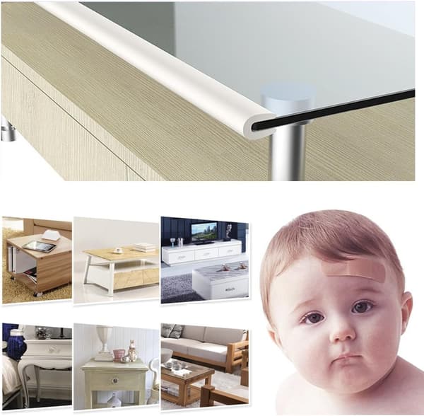 Babyhörnskydd och kantskydd, 2M * 2-pack