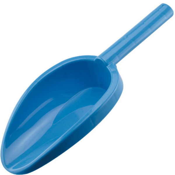 1 stk. Blå sandskuffe i plast, ca. 36,5 x 13 x 6 cm, til børn
