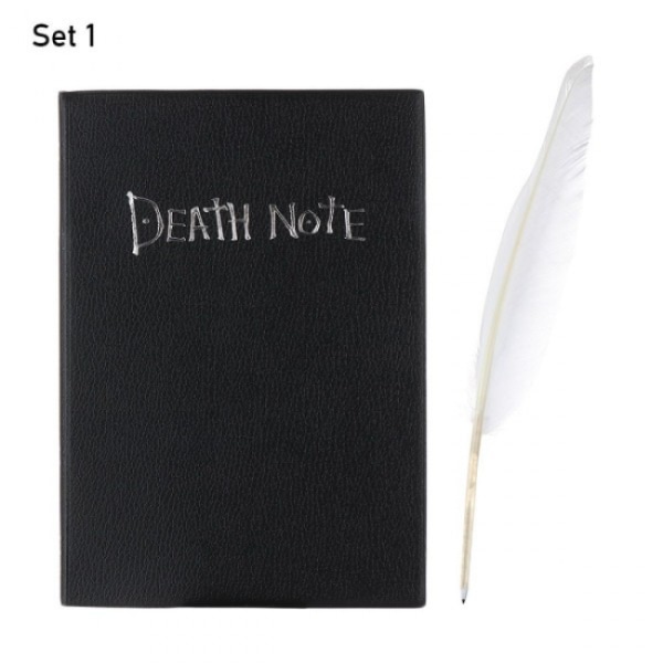 Anime Death Note Notebook Set Sæt