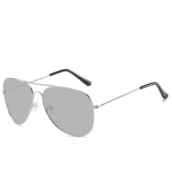 Pilot solglasögon Silver Mirror glas silver
