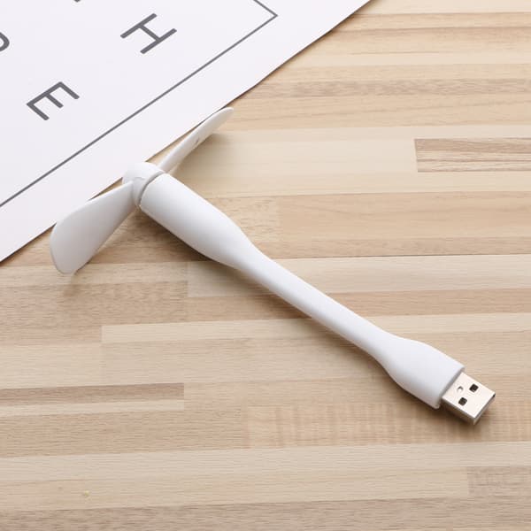 2-pack USB Mini-fläkt, Telefonfläktar, Mini Bärbar Mobil Dator co