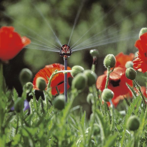 Micro-Drip 6-yts spraymunstycke: Justerbart sprinklermunstycke