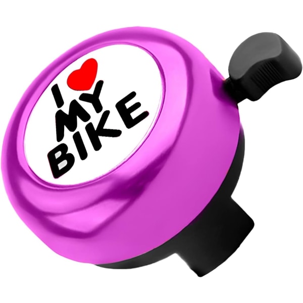1 st lila cykelklocka för barn