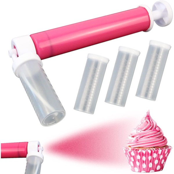 Manuaalinen airbrush kakkujen koristeluun, DIY-leivontatyökalut 4 kpl