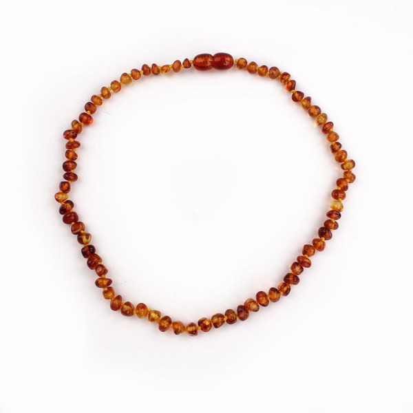 Ravhalskjede (unisex) -- Baltisk rav halskjede