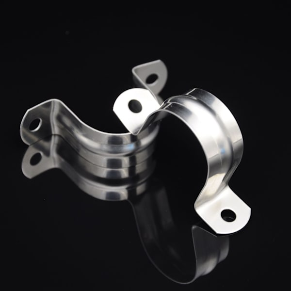 10MM 304 Rustfritt Stål U-Rørklemme Koblingsring Rørklemme