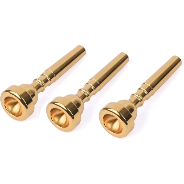 3-pack trumpetmunstycke (3C 5C 7C) instrumentmunstycke för E