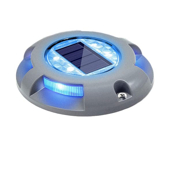 1 Pack (Blå) Solcellslampor för Utomhusbelysning LED L