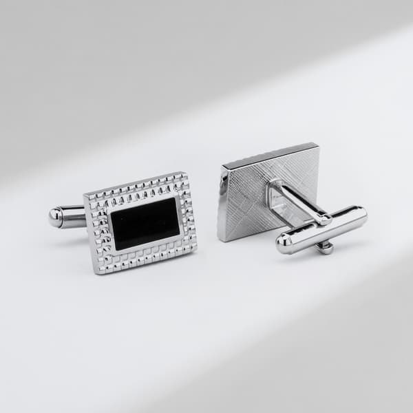 Par Cufflinks til bryllup til mænd - unikt sæt manchetknapper til mænd
