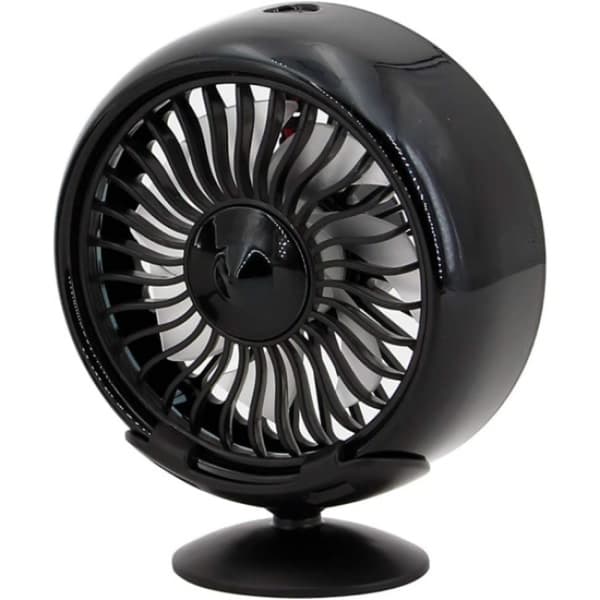 Automatisk køleventilator til bil med farverigt lys