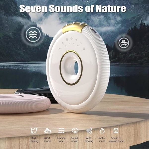 Benlednings Donut Bluetooth 5.0 Högtalare, Mini Bärbar Under