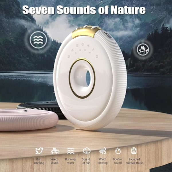 Bone Conduction Donut Bluetooth 5.0 Høytaler, Mini Bærbar Under