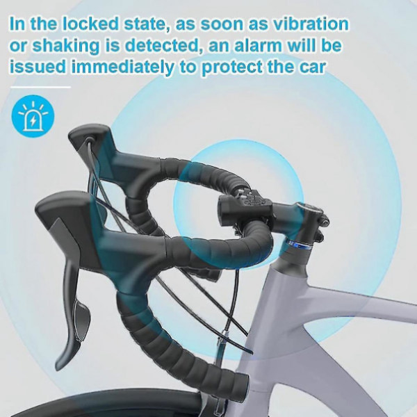 Elektrisk cykelhorn, elektronisk cykelklocka, 120db cykelhorn