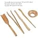 5st komplett bambu- set - tetång, tenål,