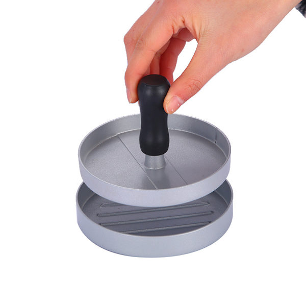Hakket bøf + 100 voksningspander - Non-stick aluminium 12 cm i diameter