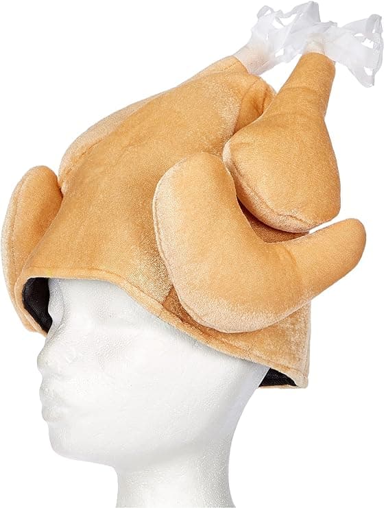 Stegt voksenhat, One Size, Brun