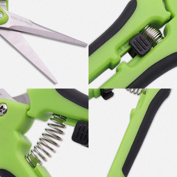 Mikrotrimmer, Non-stick-blad, 2-pack, Grön