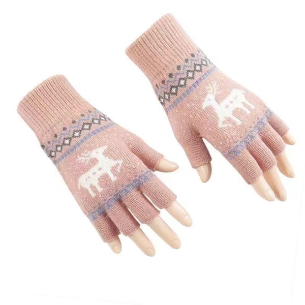 1 par rosa unisex vinterhalvvantar vintervarma touch Sc