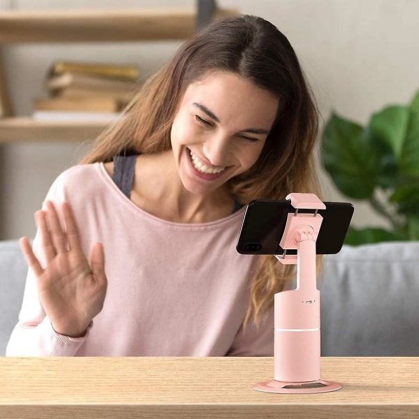Auto Face Tracking Tripod, Ingen app kræves, 360° Rotation Face Bo