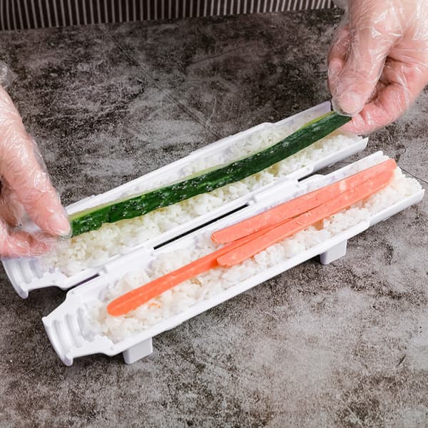 Sushi Roll Roller / Værktøj til Sushi Hvid