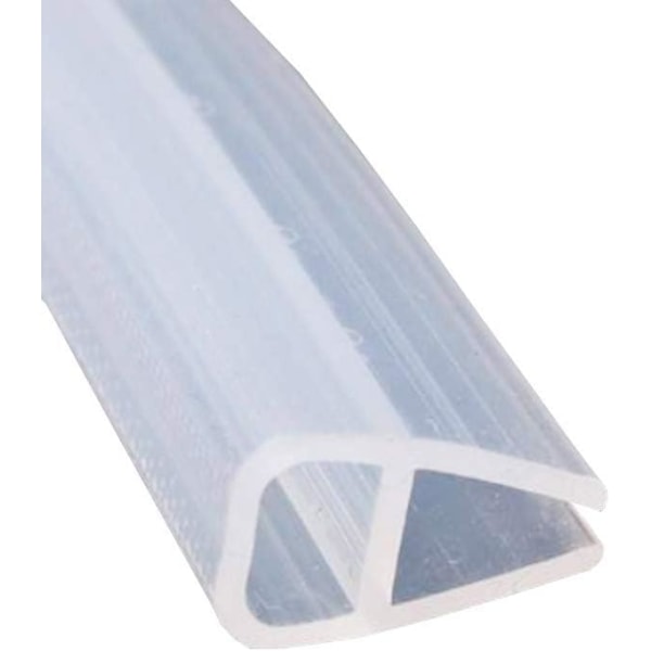 Duschdörrtätningslist Duschvägg Böjd Fönstertätningslist 8mm