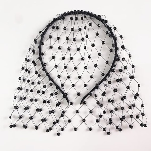 Fuglebur-slør for bruder, bryllupshodebånd, netting, utdrikningslag