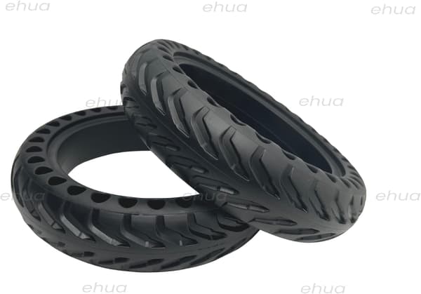 2xSolid Dæk til Xiaomi Scooter M365/Pro/Pro2/1S/3, Hård Dimpled