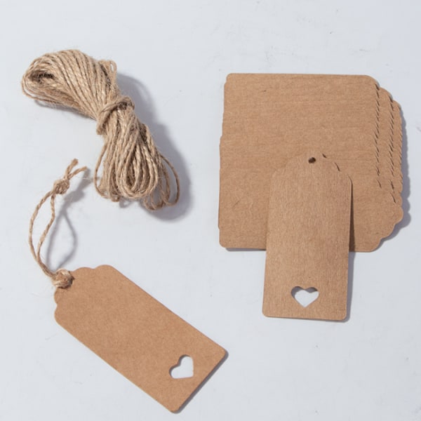 Pahvilaputket naruilla, 50 kpl Beige