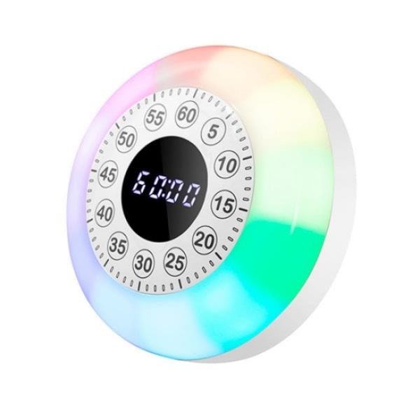 Rechargeable Visual Timer with RGB Light 60 Minutes Countdown Clo