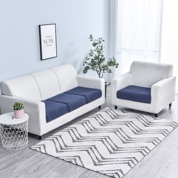 Sofa sæde pudebetræk elastisk møbel sofa beskytter polar fleece plys betræk til sofa 2 sæder stol sofaer betræk stræk