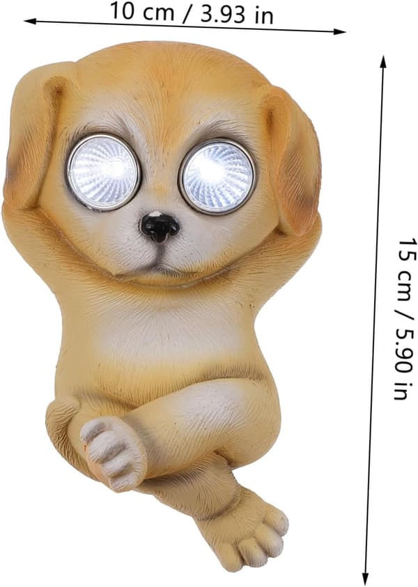 1 stk. Solcelledyr Lys Solcelle Plænelys Solcelledyr Lampe Sti